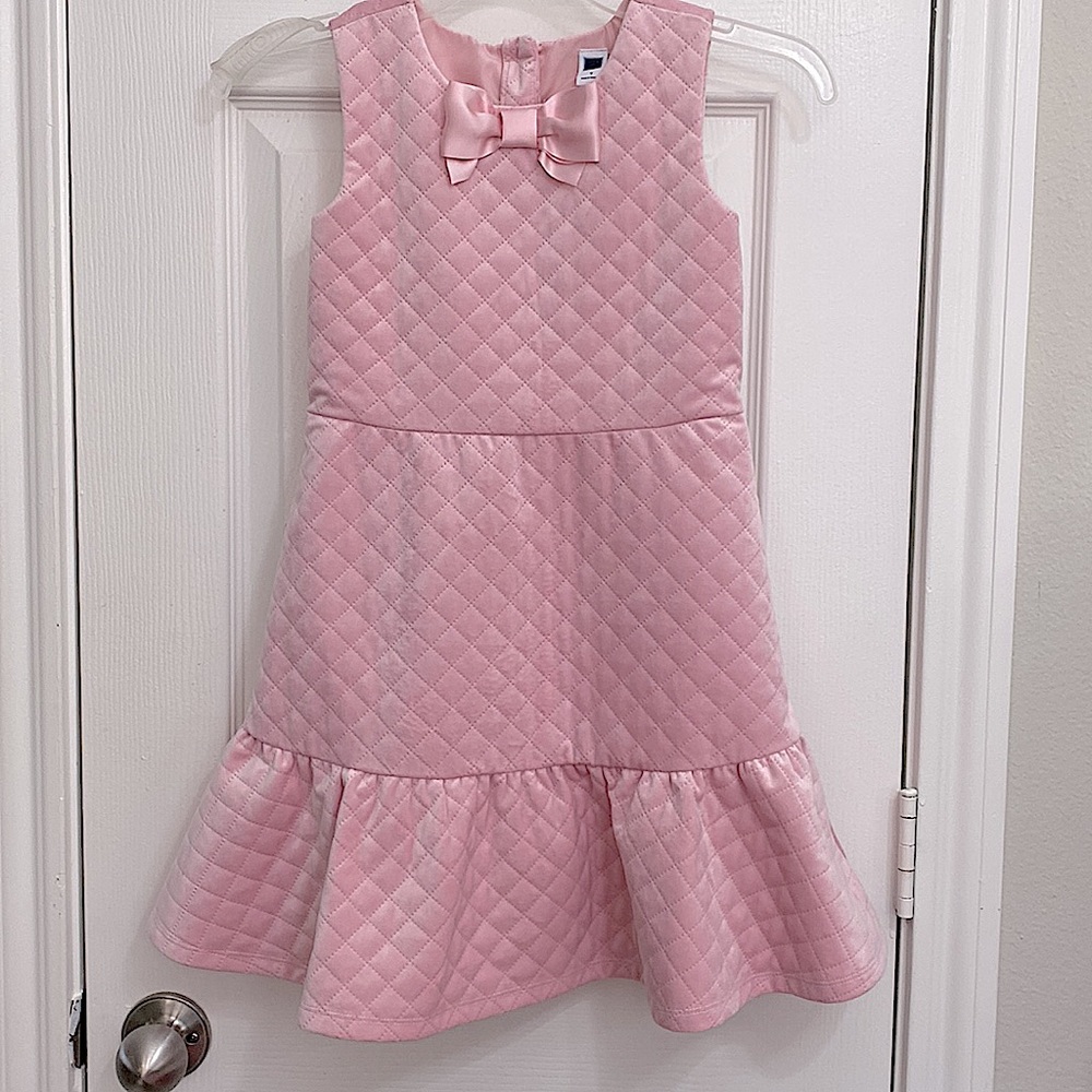 Janie & Jack Pretty in Pink Quilted Dress